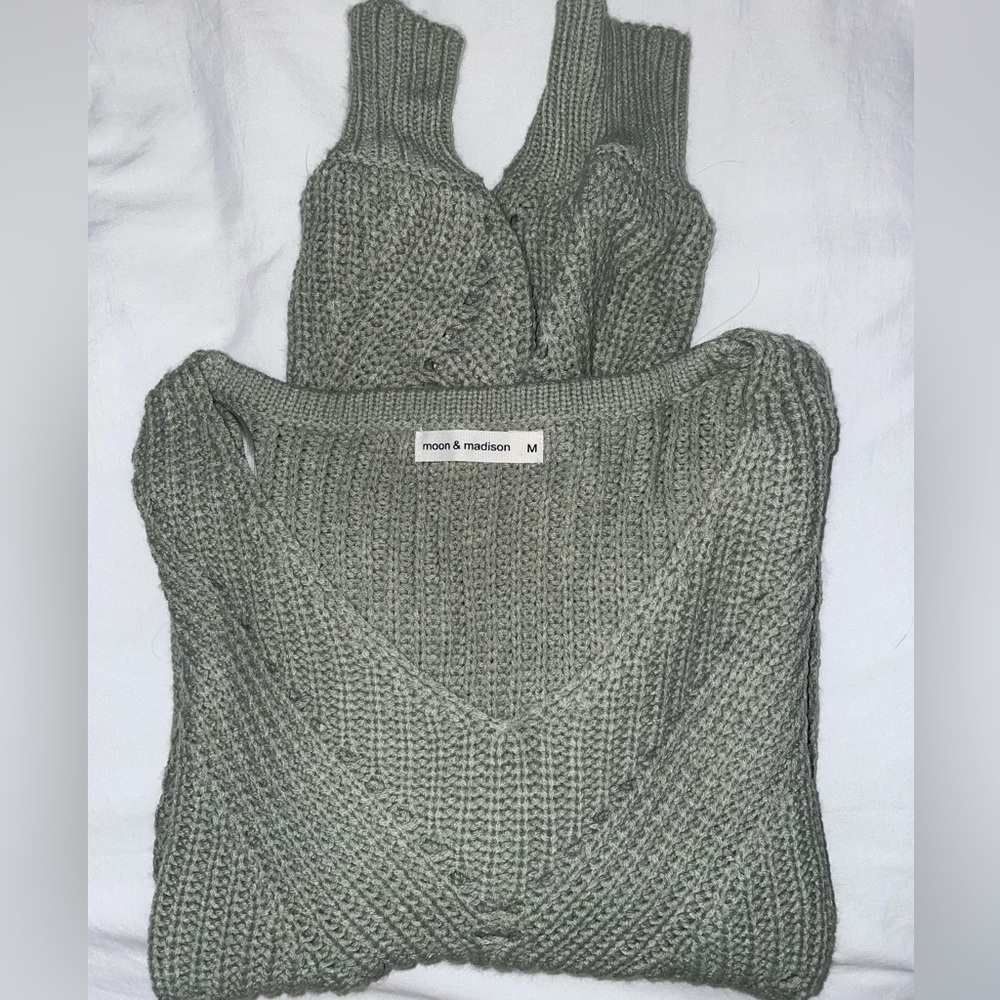 Green sweater